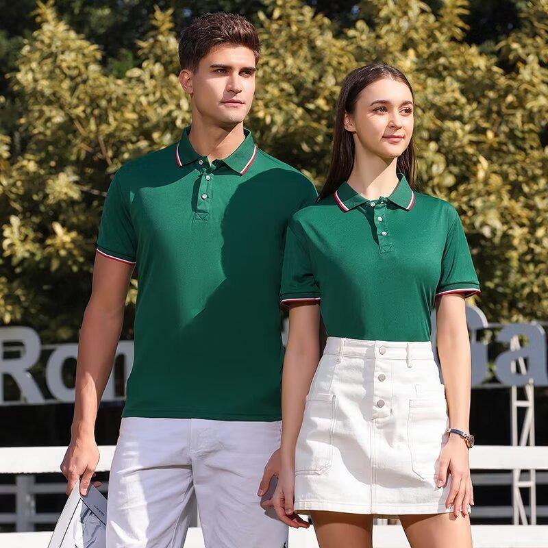 Summer Clothing Wholesale - Kaos Polo Pria Logo Kustom Kerah