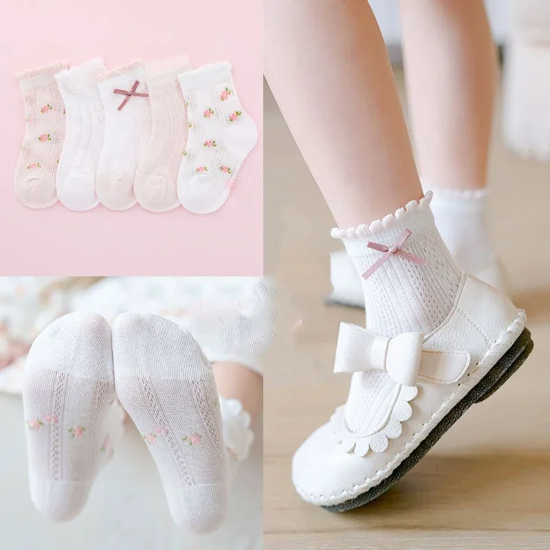 Kaus Kaki Anak-anak 5 Pasang/L - Summer Clothing Baby Girl ulasan dan harga