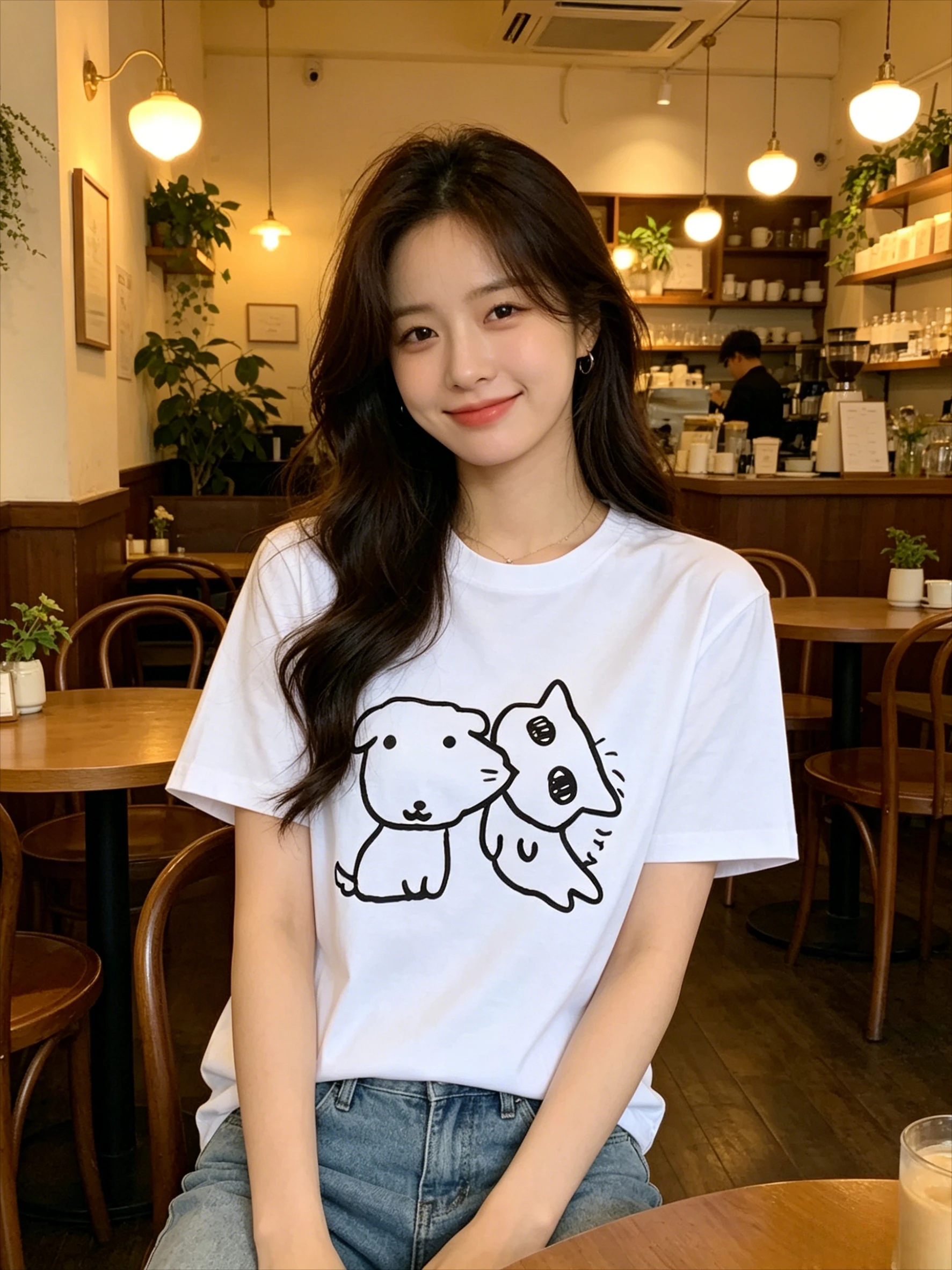 2026 Kaos Wanita dengan Motif  - Summer Clothing Drawing ulasan dan harga